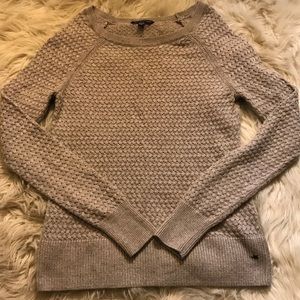 American Eagle Super Soft classic sweater Taupe S